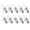 10Pcs 1.5W LED Candle Light Bulb Screw Socket Bulb Lamp