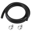 sourcing map Lubricating Oil Hose 8mm ID 12mm OD 3.3ft