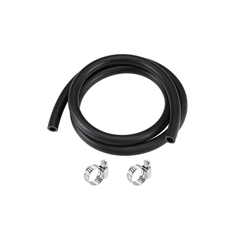 sourcing map Lubricating Oil Hose 8mm ID 12mm OD 3.3ft