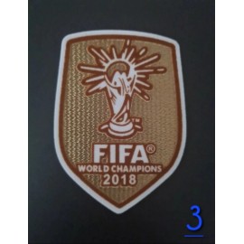 World Cup Champions Winner 2018 patch France Les Bleus Soccer badge Francia...#3