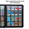 Rayvol Premium 1000+ Pockets Card Binder, 16-Pocket Ringless Trading Card