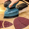 60PCS Sanding Pads,Hook and Loop Sanding Sheet Mouse Sander Pads