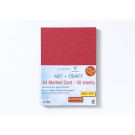 Clairefontaine - Ref GCP200Z - Goldline - Goldline Coloured Card, A4 210 x 297mm, 300 Micron Pressboard, 265gsm Ideal for Craft Activities- Assorted Colours, 24 Sheets Per Pack