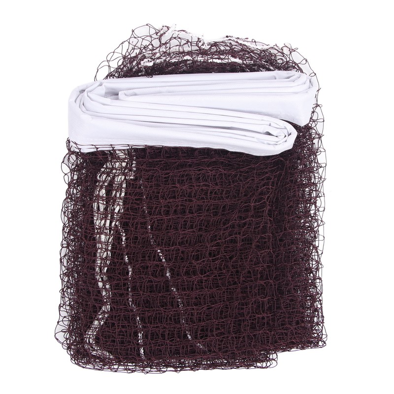 Badminton Net Only Portable Replacement Single Side Stitching Backyard Polyester