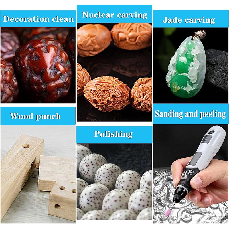 Yuentoen 4.2V Mini Cordless Rotary Tool,USB Charging Rotary Tool with