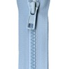 YKK Mini Vislon Separating Zipper, 10", Baby Blue