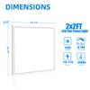 2x2 LED Flat Panel Light 4 Pack, 45W 5800LM 2x2