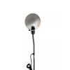 GRAFCO Modern Chrome Standing Lamp with Adjustable Height for Home