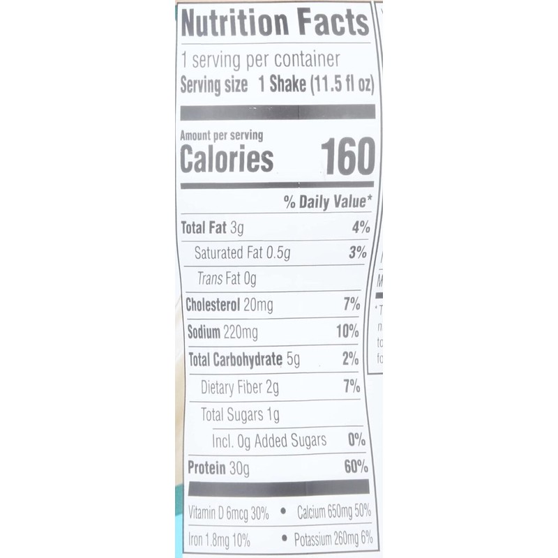Premier Protein Shake Café Latte 30g Protein 1g Sugar 24