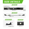 134149 Mulching Blades, Lawn Mower Blade Compatible with Craftsman LT1000