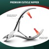 FVION Cuticle Nippers Stainless Steel Cuticle Nippers Extra Sharp with