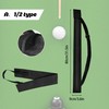 Snooker Cue Case with Adjustable Strap Hook and Loop Closure