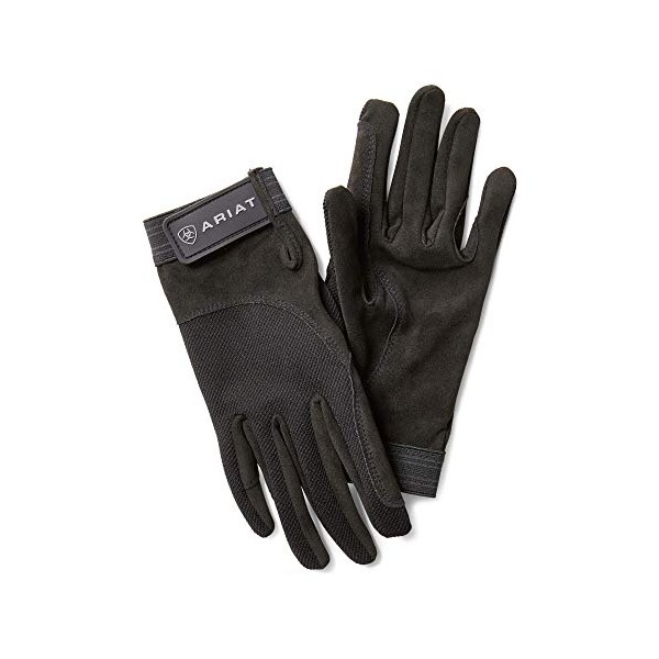 Ariat Women's Tek Grip Glove Black Size 6.5