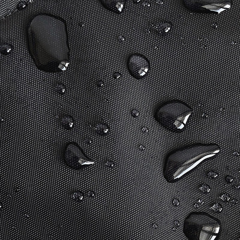 Large Black Sling Bag Waterproof Sling Backpack Oxford Fabric Outdoor