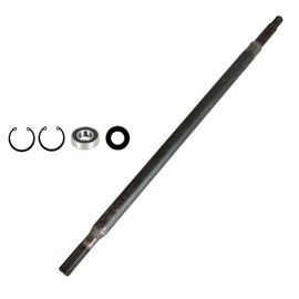GXYWADY Rear Axle Shaft 20377-G11 Driver Side with Bearing Seal Kit Replacement for EZGO TXT Medalist 1994.5-Up Electric Models