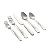 Cambridge 73178445 Classic Silver Satin 20-Piece Everyday Flatware Set, Service