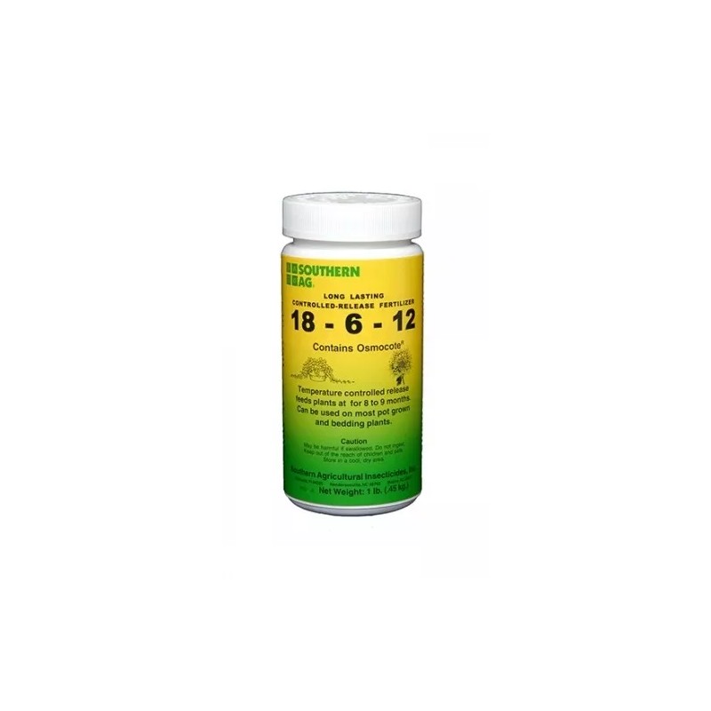 Southern Ag Long Lasting Controlled Release Fertilizer 18-6-12 contains Osmocote