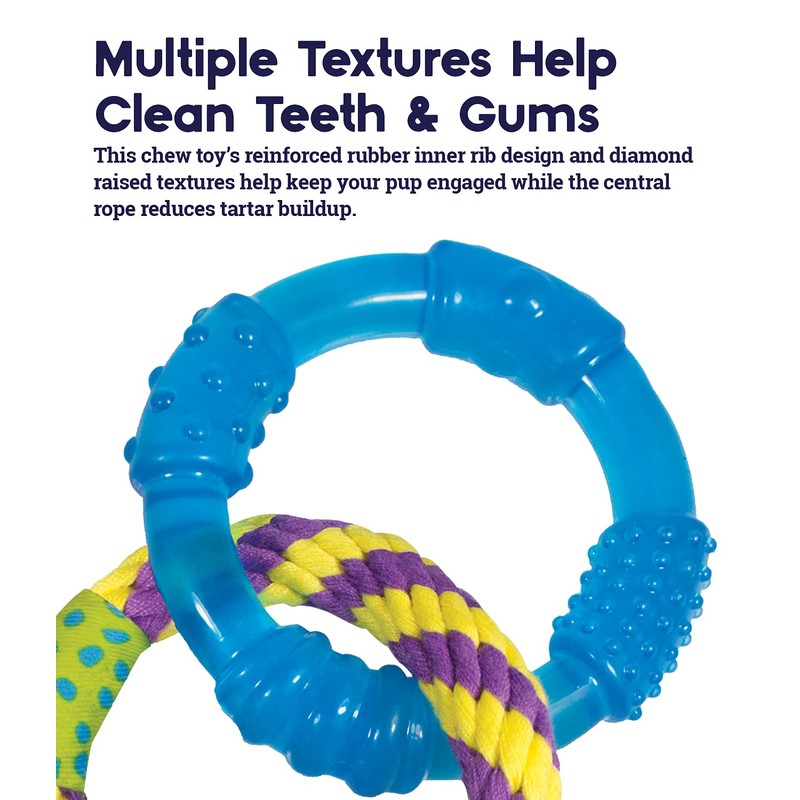 Petstages Orka Dental Links Dog Chew Toy