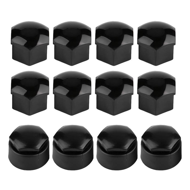 20pcs Universal 17mm Wheel Nut Covers Lug Nut Caps Screw