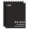 2PCS Large Sound Dampening Blanket,96" x 80" Sound Absorbing Studio