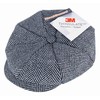 sock snob men's winter lined flat cap made of wool