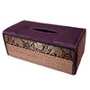 CCcollections Handmade Reed Tissue Box Cover Case - Eco-Friendly Materials