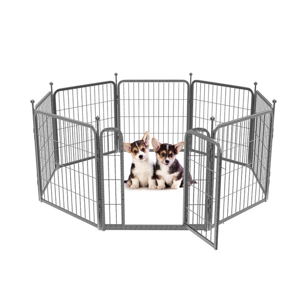 FXW Aster Dog Playpen Designed for Yard, 8 Panels