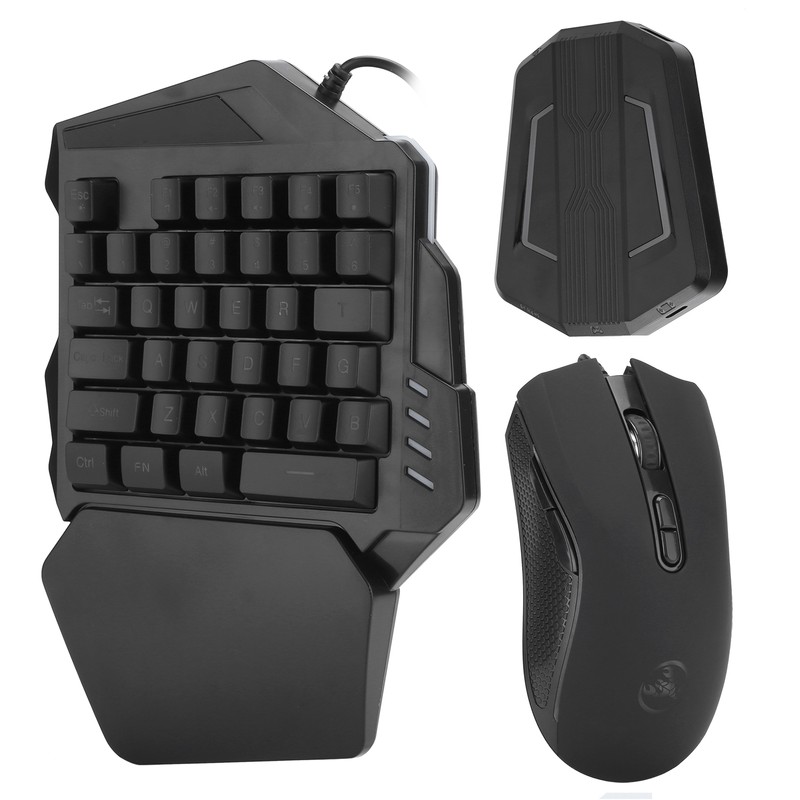 Keyboard Mouse Converter Gaming Adapter Base Kit Mobile Version Fit