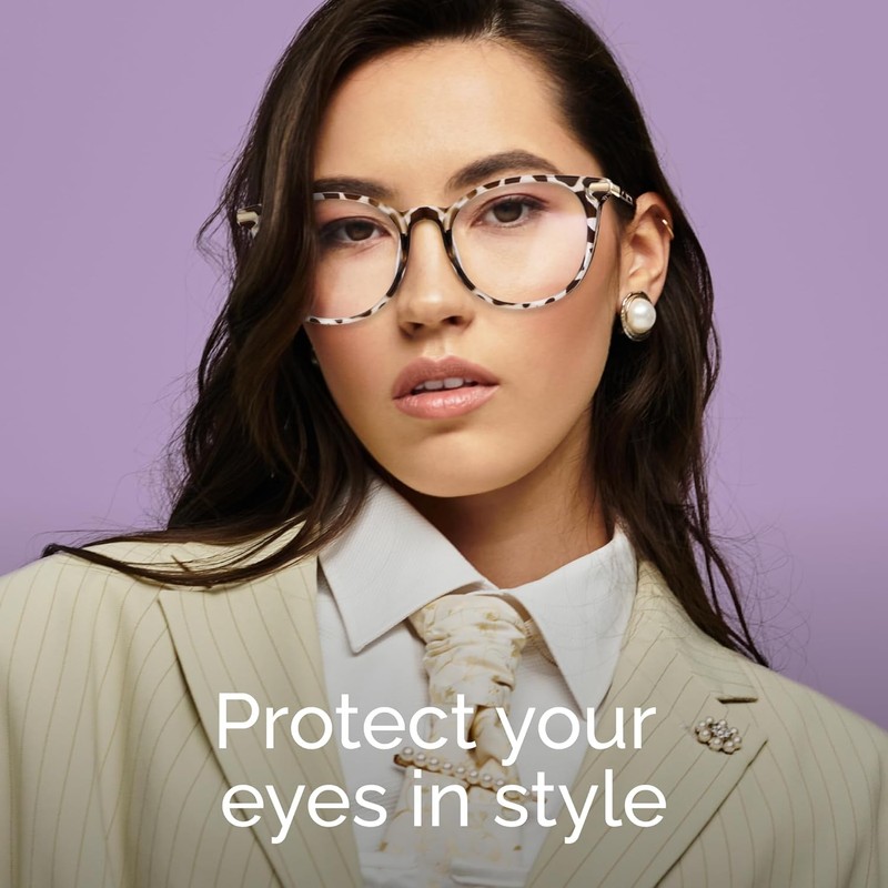Gaoye Blue Light Blocking Glasses, Retro Round Eyewear Frame Anti