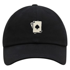JPAK Blackjack Premium Dad Hat Embroidered Baseball Cap Card Casino Las Vegas