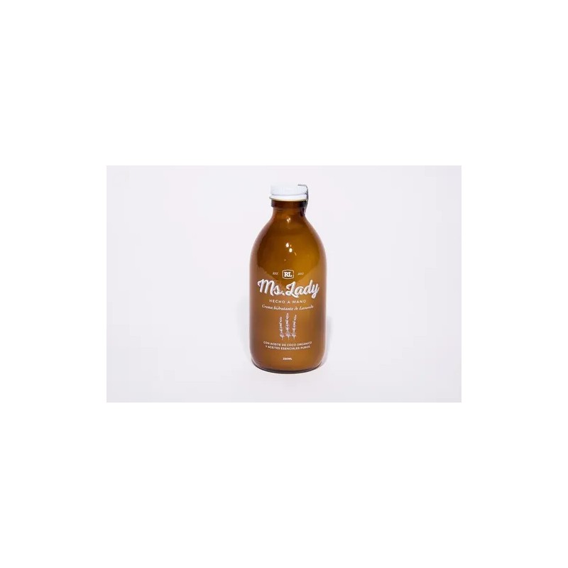 Kit 5 Crema Hidratante Natural Ms. Lady 250ml