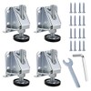 OwnMy Heavy Duty Adjustable Leveling Feet Hexagon Nuts Lock Furniture