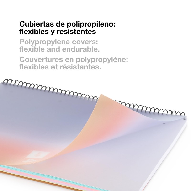 Miquelrius - A5 Notebook Polypropylene Cover 120 Micro Perforated Sheets