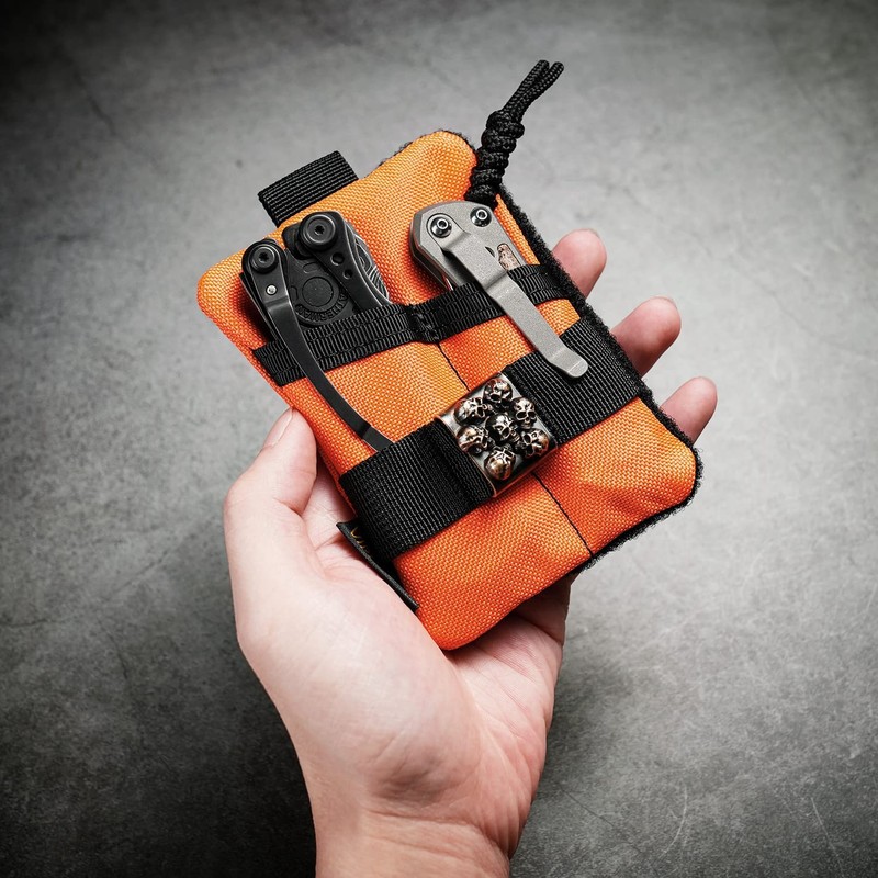 VIPERADE VE15 Mini Pocket Organizer, Nylon Tool Bag with Patch