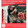 PROHEAR 037 Bluetooth 6.0 Hearing Protection Headphones with Rechargeable 1500mAh