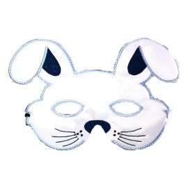 Máscara Antifaz Animales Primavera Color Diseño Unico Conejo