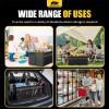 MIKKUPPA Car Trunk Organizer 65l Collapsible Trunk Organizer With Lid