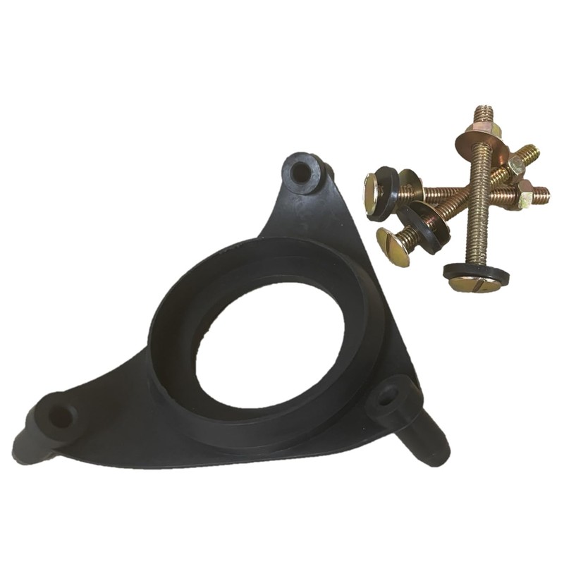 Kohler compatible Triangle Gasket with Bolts for 2-inch Flush Valve