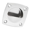 59x59mm Flush Pull Recessed Sliding Pull Handle 316 Stainless Steel