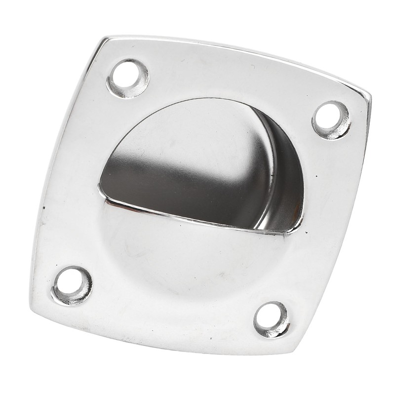 59x59mm Flush Pull Recessed Sliding Pull Handle 316 Stainless Steel