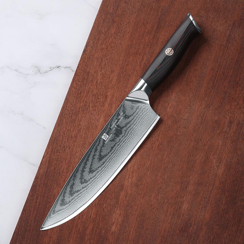 zongchuan 8" Chef Knife, Super High-end High Carbon Powdered Stainless