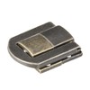 sourcing map Toggle Catch Lock, 25mm Retro Decorative Bronze Hasp