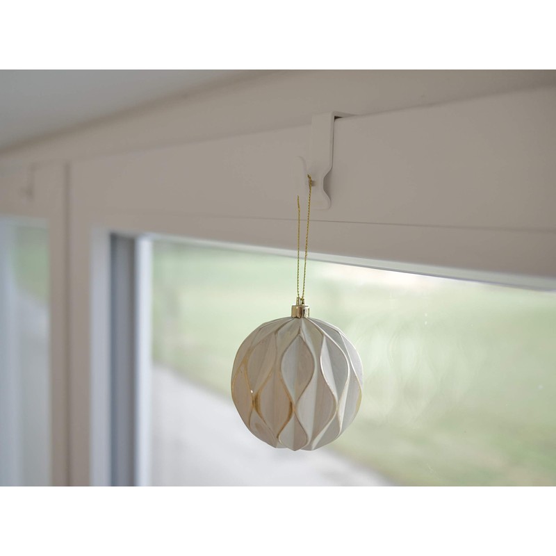 Window Hooks White Pack of 10