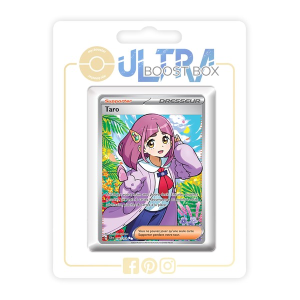 my-booster SV07-FR24-UB-166 Taro (Tara) 166/142 Secret Full Art Trainer Myboost