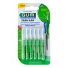GUM Trav-ler Interdentalbrushes 6 piece ISO 3 Green 1.1mm, pack