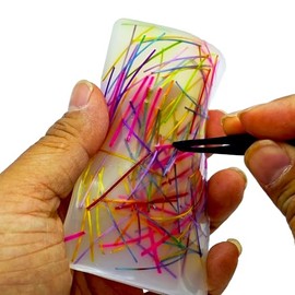 2 Pack Skin Picking Fidget Toys Silicone Picking Pad for Hair Pulling Skin Picking Fidgeting Body Focused Repetitive(Rectangle)