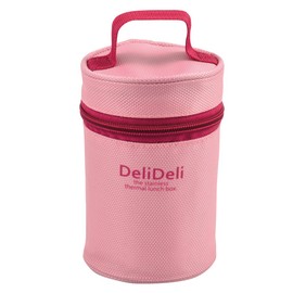 パール金属 スープ ジャー 280ml 用 バッグ ワインレッド フード マグ デリデリ HB-1737