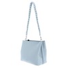 SEIDENFELT MANUFAKTUR Melbu Hobo Bag Ice Blue, Ice Blue