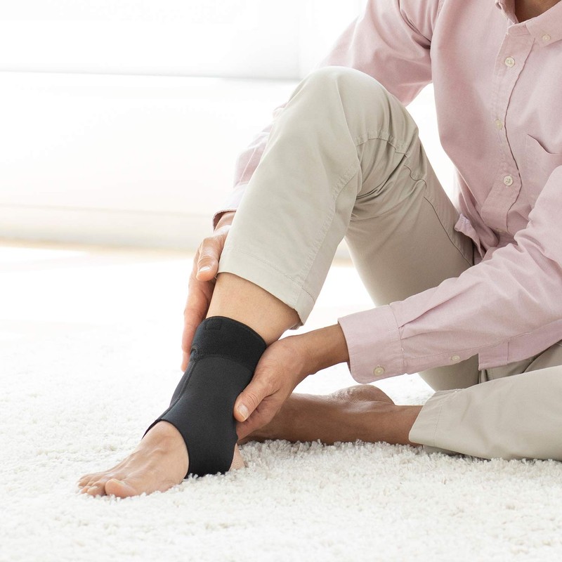 phiten(ファイテン) サポーター メタックス 足首用 ミドルタイプ L