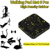 6 count Walking Pad Mat with High Density Rubber for